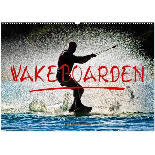 Calvendo Wakeboarden (Wandkalender 2024 Din A2 Quer) Calvendo Monatskalender