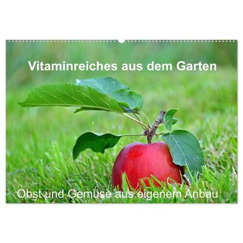 Calvendo Vitaminreiches Aus Dem Garten (Wandkalender 2024 Din A2 Quer) Calvendo Monatskalender