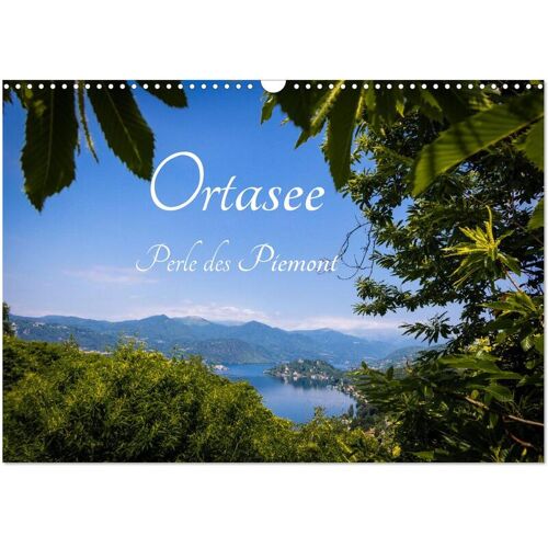 Calvendo Ortasee – Perle Des Piemont (Wandkalender 2024 Din A3 Quer) Calvendo Monatskalender