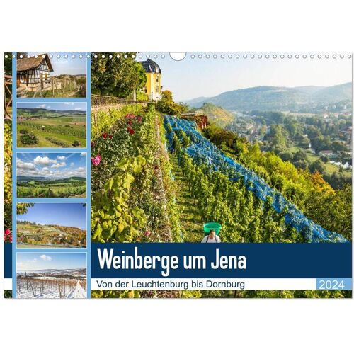 Calvendo Weinberge Um Jena (Wandkalender 2024 Din A3 Quer) Calvendo Monatskalender