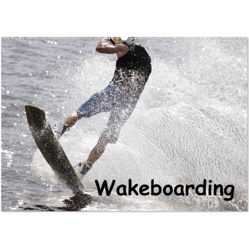 Calvendo Verlag Wakeboarding (Wandkalender 2024 Din A2 Quer) Calvendo Monatskalender