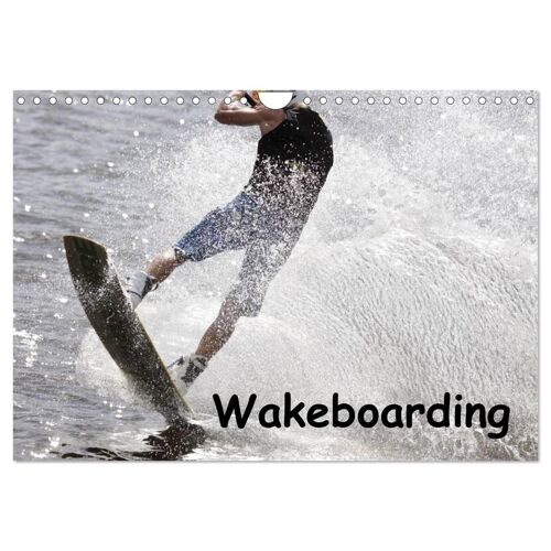 Calvendo Verlag Wakeboarding (Wandkalender 2024 Din A4 Quer) Calvendo Monatskalender