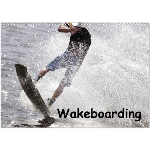 Calvendo Verlag Wakeboarding (Wandkalender 2024 Din A3 Quer) Calvendo Monatskalender