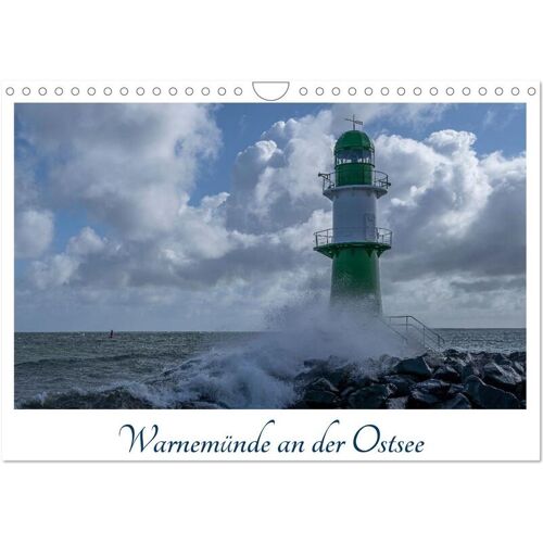 Warnemünde An Der Ostsee (Wandkalender 2024 Din A4 Quer) Calvendo Monatskalender