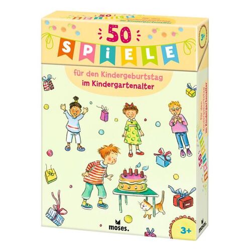 moses. Verlag GmbH 50 Spiele Für Den Kindergeburtstag Im Kindergartenalter