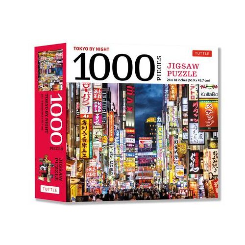 Tuttle Publishing Tokyo By Night - 1000 Piece Jigsaw Puzzle