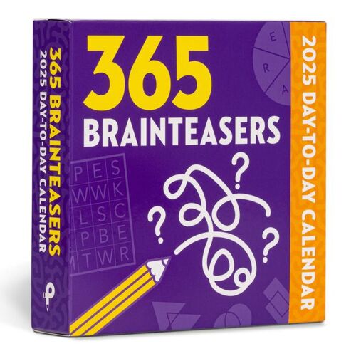 Puzzlewright 365 Brainteasers 2025 Day-To-Day Calendar