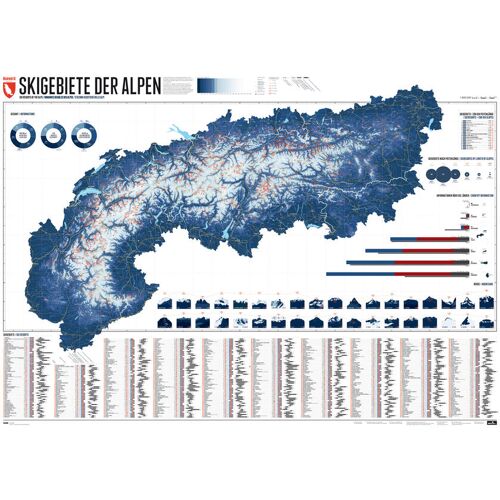 Marmota Maps GmbH 581 Skigebiete Der Alpen