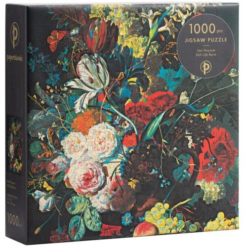 Paperblanks Van Huysum Still Life Burst Puzzle 1000 Pc