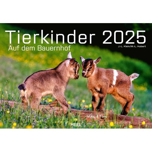 Heel Verlag GmbH Tierkinder Auf Dem Bauernhof Kalender 2025