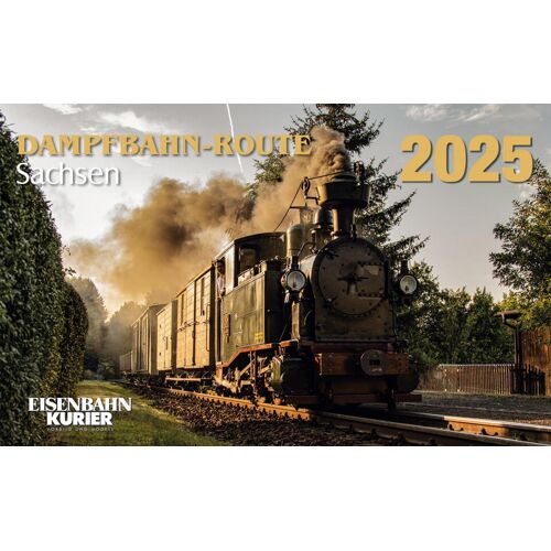 Ek-Verlag Eisenbahnkurier Dampfbahn-Route Sachsen 2025