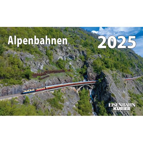 Ek-Verlag Eisenbahnkurier Alpenbahnen 2025