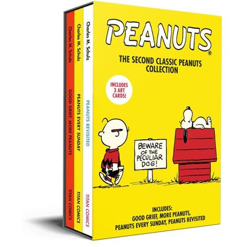 Titan Peanuts Boxed Set (Peanuts Revisited Peanuts Every Sunday Good Grief More Pean Uts)