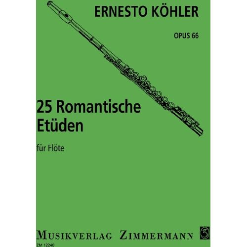 Musikverlag Zimmermann 25 Romantische Etüden