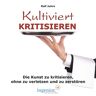 Ebozon Verlag Kultiviert Kritisieren