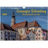 Sonniges Schärding Barockstadt Am Inn (Wandkalender 2024 Din A4 Quer) Calvendo Monatskalender