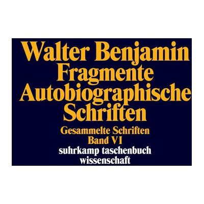 Suhrkamp Gesammelte Schriften.Bd.6 Suhrkamp Gesammelte Schriften.Bd.6
