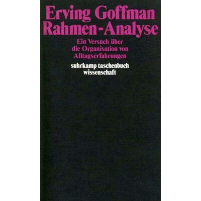 Suhrkamp Rahmen-Analyse Suhrkamp Rahmen-Analyse