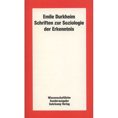 Suhrkamp Schriften Zur Soziologie Der Erkenntnis Suhrkamp Schriften Zur Soziologie Der Erkenntnis