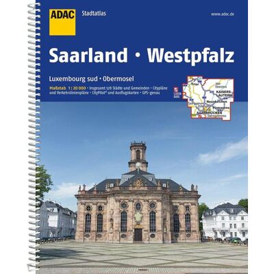 Adac Stadtatlas Saarland Westpfalz 1:20 000 Mit Luxemburg Sud Obermosel Adac Stadtatlas Saarland Westpfalz 1:20 000 Mit Luxemburg Sud Obermosel