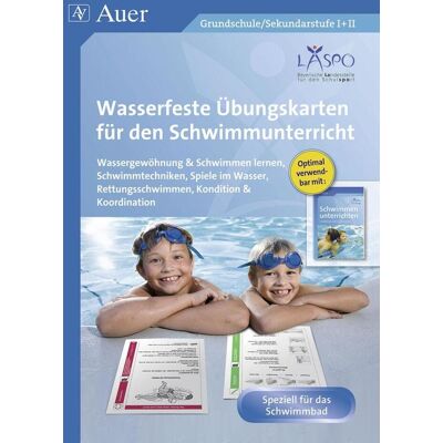 Auer Verlag i.d.AAP LW Wasserfeste Übungskarten Für Den Schwimmunterricht Auer Verlag i.d.AAP LW Wasserfeste Übungskarten Für Den Schwimmunterricht