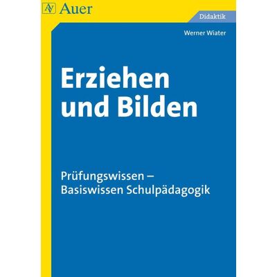 Auer Verlag i.d.AAP LW Erziehen Und Bilden Auer Verlag i.d.AAP LW Erziehen Und Bilden
