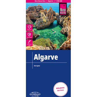 Reise Know-How Rump GmbH Reise Know-How Landkarte Algarve 1 : 100.000 Reise Know-How Rump GmbH Reise Know-How Landkarte Algarve 1 : 100.000