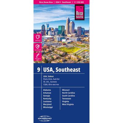 Reise Know-How Rump GmbH Reise Know-How Landkarte Usa 9 Südost 1 : 1.250.000: Missouri Kentucky West Virginia South Carolina ... Reise Know-How Rump GmbH Reise Know-How Landkarte Usa 9 Südost 1 : 1.250.000: Missouri Kentucky West Virginia South Carolina ...