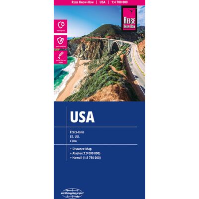 Reise Know-How Rump GmbH Reise Know-How Landkarte Usa 1 : 4.700.000 Reise Know-How Rump GmbH Reise Know-How Landkarte Usa 1 : 4.700.000