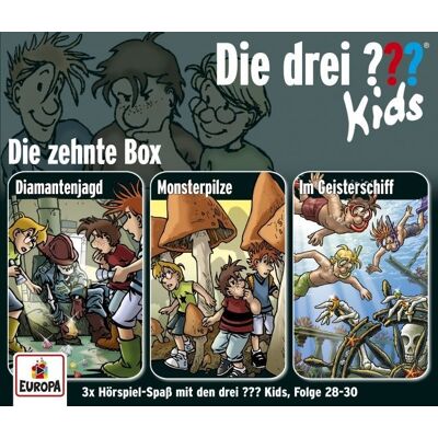 United Die Drei ??? Kids 3er Box. Folgen 28 - 30 (Drei Fragezeichen) 3 Cds United Die Drei ??? Kids 3er Box. Folgen 28 - 30 (Drei Fragezeichen) 3 Cds