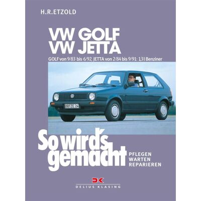 Delius Klasing Vw Golf Ii 9/83-6/92 Vw Jetta Ii 2/84-9/91 Delius Klasing Vw Golf Ii 9/83-6/92 Vw Jetta Ii 2/84-9/91