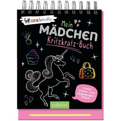 Ars Edition GmbH Mein Mädchen-Kritzkratz-Buch Ars Edition GmbH Mein Mädchen-Kritzkratz-Buch