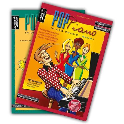 Ahead Pop-Piano In Der Praxis - Band 1 & 2 - Set Ahead Pop-Piano In Der Praxis - Band 1 & 2 - Set
