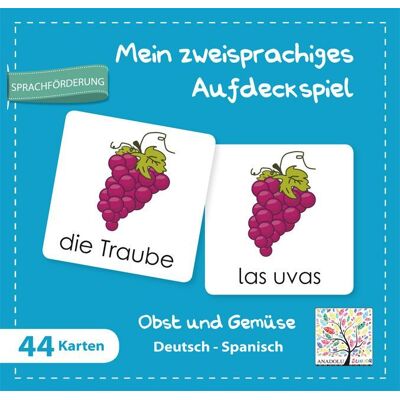 Schulbuchverlag Anadolu Mein Zweisprachiges Aufdeckspiel Obst Und Gemüse Deutsch-Spanisch (Kinderspiel) Schulbuchverlag Anadolu Mein Zweisprachiges Aufdeckspiel Obst Und Gemüse Deutsch-Spanisch (Kinderspiel)