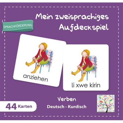Schulbuchverlag Anadolu Mein Zweisprachiges Aufdeckspiel Verben Deutsch-Kurdisch (Kinderspiel) Schulbuchverlag Anadolu Mein Zweisprachiges Aufdeckspiel Verben Deutsch-Kurdisch (Kinderspiel)