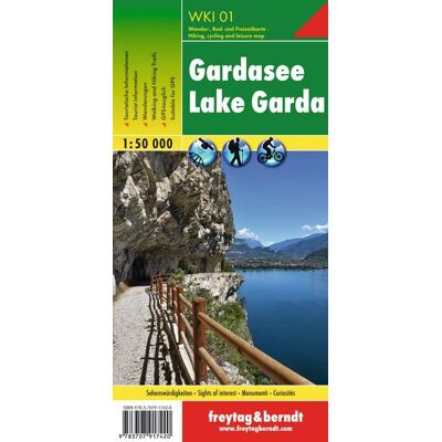 Freytag + Berndt Gardasee Wanderkarte 1:50.000 Freytag + Berndt Gardasee Wanderkarte 1:50.000