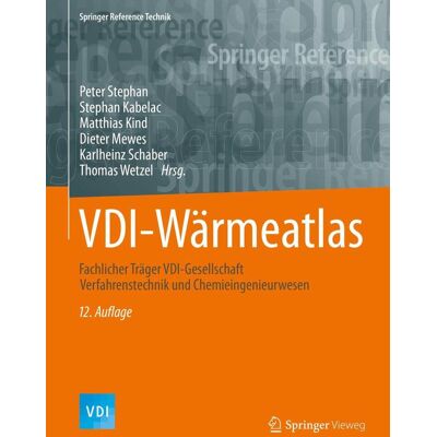 Springer Berlin Heidelberg Vdi-Wärmeatlas Springer Berlin Heidelberg Vdi-Wärmeatlas