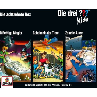 United Die Drei ??? Kids 18. /3er Box- Folgen 52-54 (3 Audio-Cds) United Die Drei ??? Kids 18. /3er Box- Folgen 52-54 (3 Audio-Cds)
