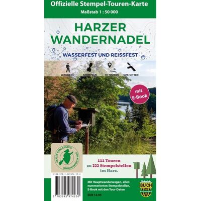 Schmidt-Buch-Verlag Harzer Wandernadel Schmidt-Buch-Verlag Harzer Wandernadel