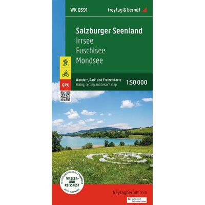 Freytag + Berndt Freytag & Berndt Wanderkarte Wk 0391 Salzburger Seenland Irrsee - Fuschlsee - Mondsee 1:50.000 Freytag + Berndt Freytag & Berndt Wanderkarte Wk 0391 Salzburger Seenland Irrsee - Fuschlsee - Mondsee 1:50.000