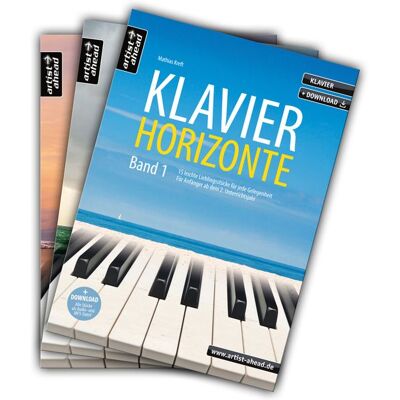 Ahead Klavier-Horizonte - Band 1-3 Im Set! Ahead Klavier-Horizonte - Band 1-3 Im Set!