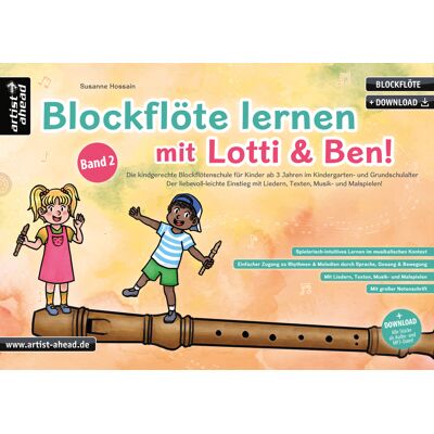 Ahead Blockflöte Lernen Mit Lotti & Ben - Band 2! Ahead Blockflöte Lernen Mit Lotti & Ben - Band 2!