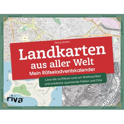riva Verlag Landkarten Aus Aller Welt - Mein Rätseladventskalender riva Verlag Landkarten Aus Aller Welt - Mein Rätseladventskalender