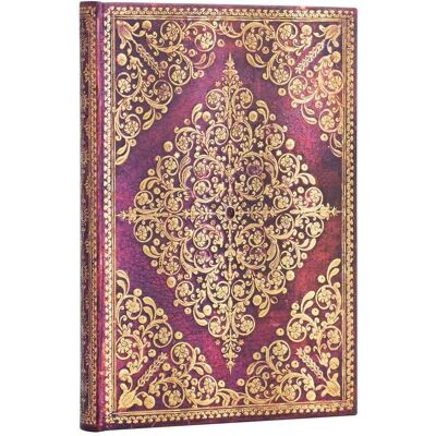 Paperblanks Ltd. Viola Midi Lined Hardcover Journal 144pg 120gsm By Paperblanks (Diamond Rosette) Paperblanks Ltd. Viola Midi Lined Hardcover Journal 144pg 120gsm By Paperblanks (Diamond Rosette)