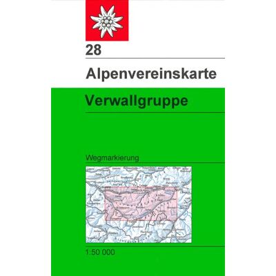 Deutscher Alpenverein Verwallgruppe 1 : 50 000 Deutscher Alpenverein Verwallgruppe 1 : 50 000