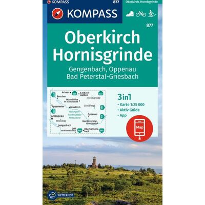 Kompass Karten GmbH Kompass Wanderkarte 877 Oberkirch Hornisgrinde Gengenbach Oppenau Bad Peterstal-Griesbach 1:25.000 Kompass Karten GmbH Kompass Wanderkarte 877 Oberkirch Hornisgrinde Gengenbach Oppenau Bad Peterstal-Griesbach 1:25.000
