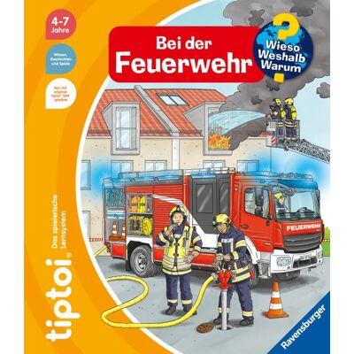 Ravensburger Verlag Tiptoi® Wieso? Weshalb? Warum? Bei Der Feuerwehr Ravensburger Verlag Tiptoi® Wieso? Weshalb? Warum? Bei Der Feuerwehr