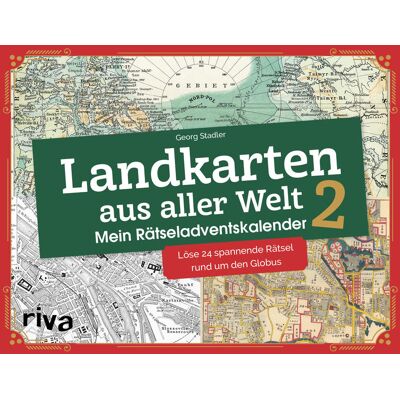 riva Verlag Landkarten Aus Aller Welt 2 - Mein Rätseladventskalender riva Verlag Landkarten Aus Aller Welt 2 - Mein Rätseladventskalender