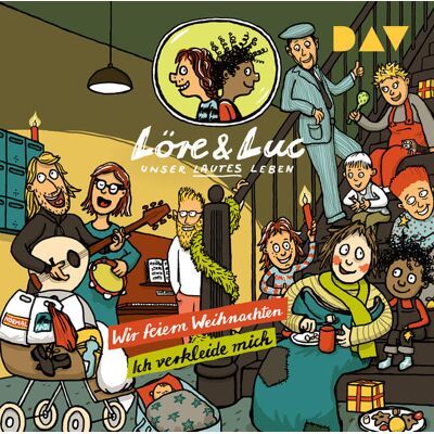 Der Audio Verlag DAV Löre & Luc - Unser Lautes Leben (6). Folge 11: Wir Feiern Weihnachten / Folge 12: Ich Verkleide Mich1 Audio-Cd Der Audio Verlag DAV Löre & Luc - Unser Lautes Leben (6). Folge 11: Wir Feiern Weihnachten / Folge 12: Ich Verkleide Mich1 Audio-Cd