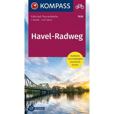 Kompass Karten GmbH Kompass Fahrrad-Tourenkarte Havel-Radweg 1:50.000 Kompass Karten GmbH Kompass Fahrrad-Tourenkarte Havel-Radweg 1:50.000